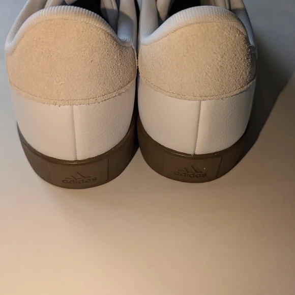 Adidas VL Court 3.0 White Sneakers Mens Size 13 - Picture 4 of 6